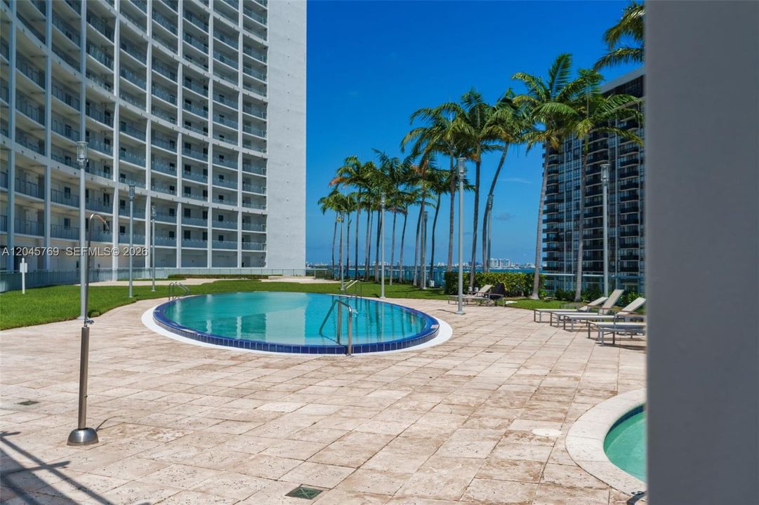 second pool and kid's pool