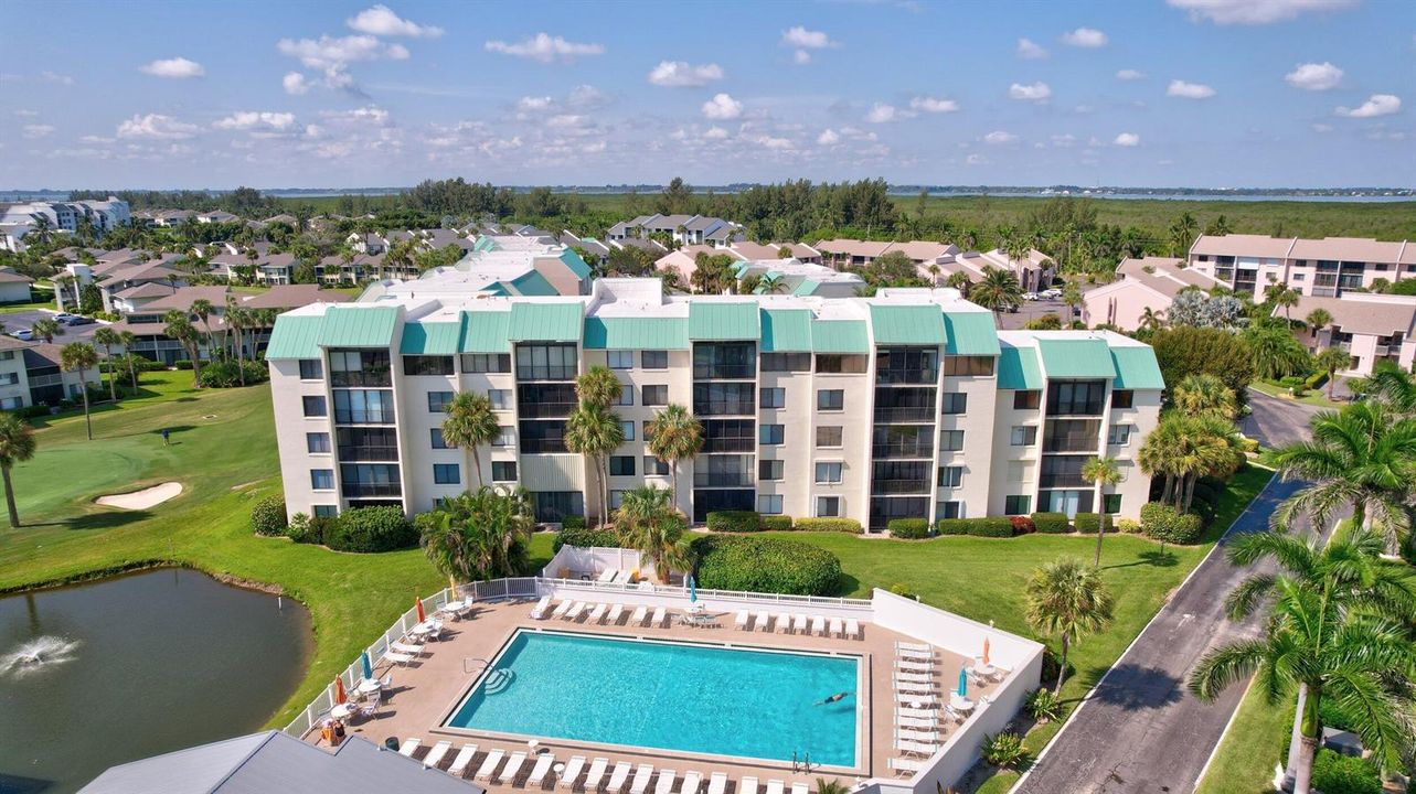 OVERLOOKING THE CAYMAN POOL