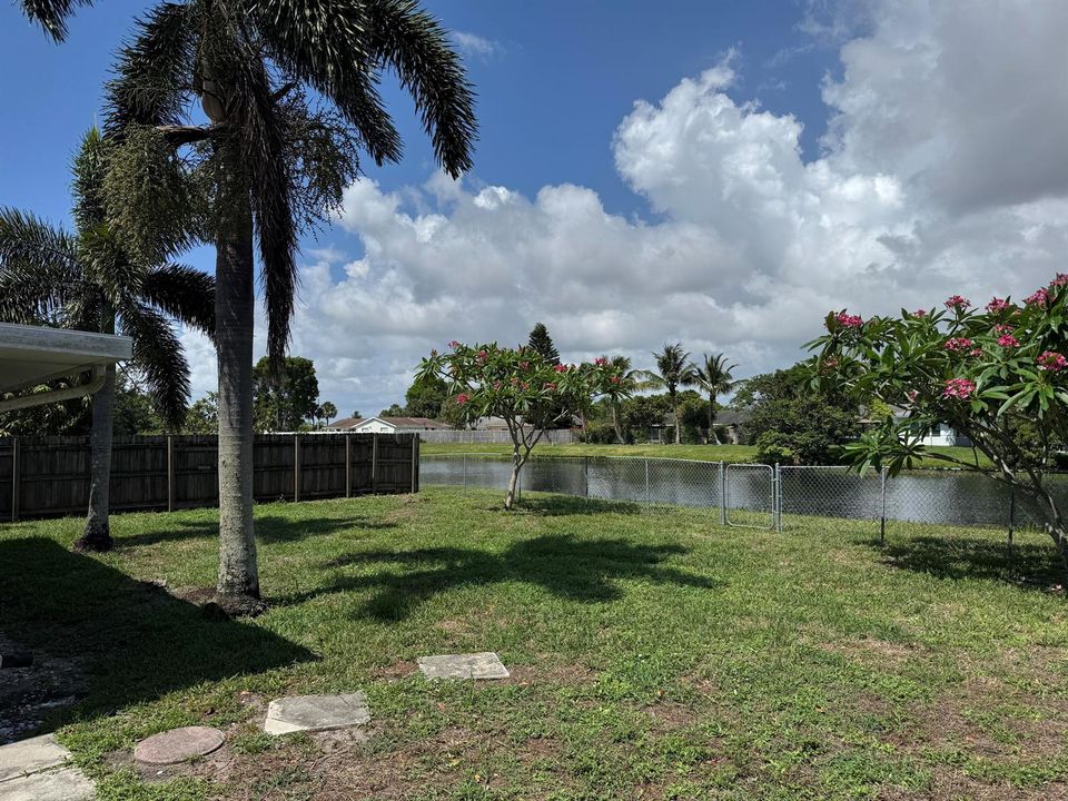 Backyard View of Lak