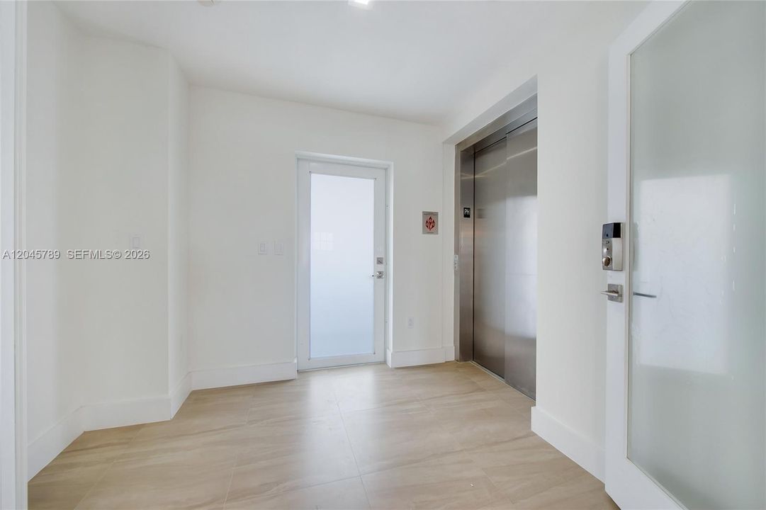 Semi-Private elevator.