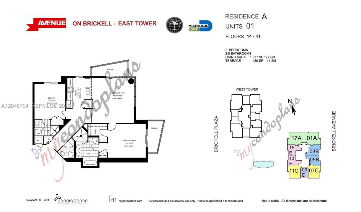 For Rent: $4,000 (2 beds, 2 baths, 1368 Square Feet)