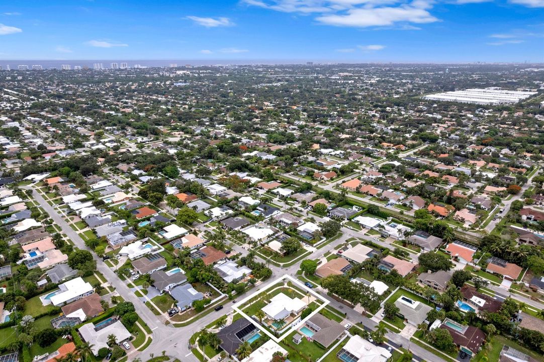 Aerial Neighborhood View