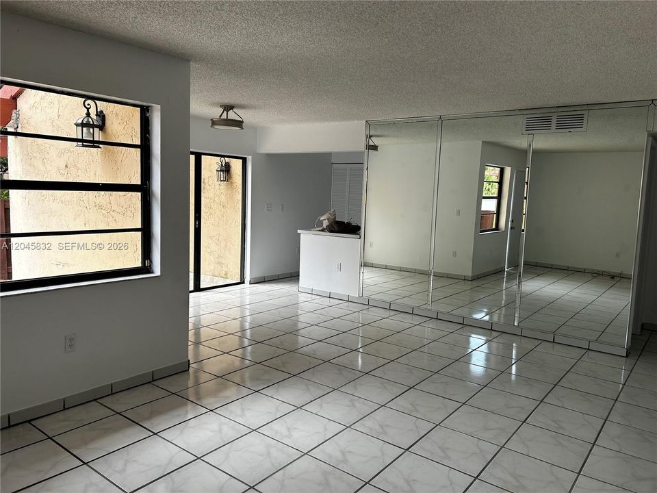 Living Dining Kitchen area