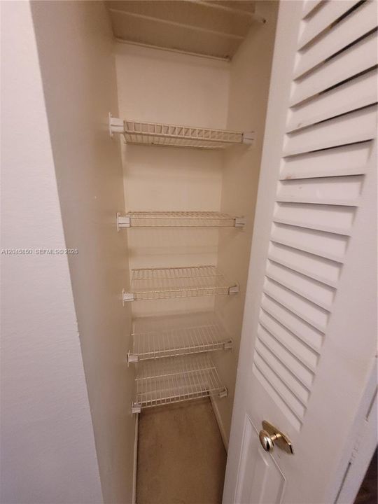 Plenty of closets
