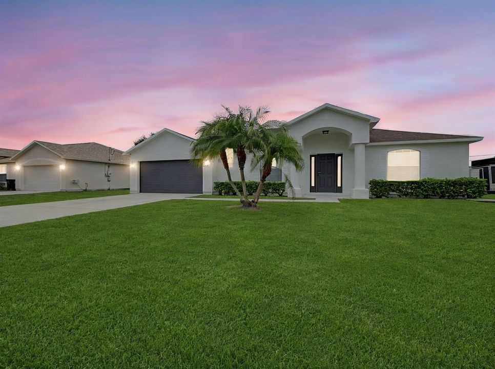 Front Exterior Night Shot