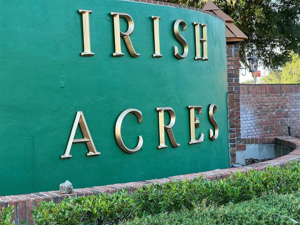 Irish Acres Sign *IMG_6350