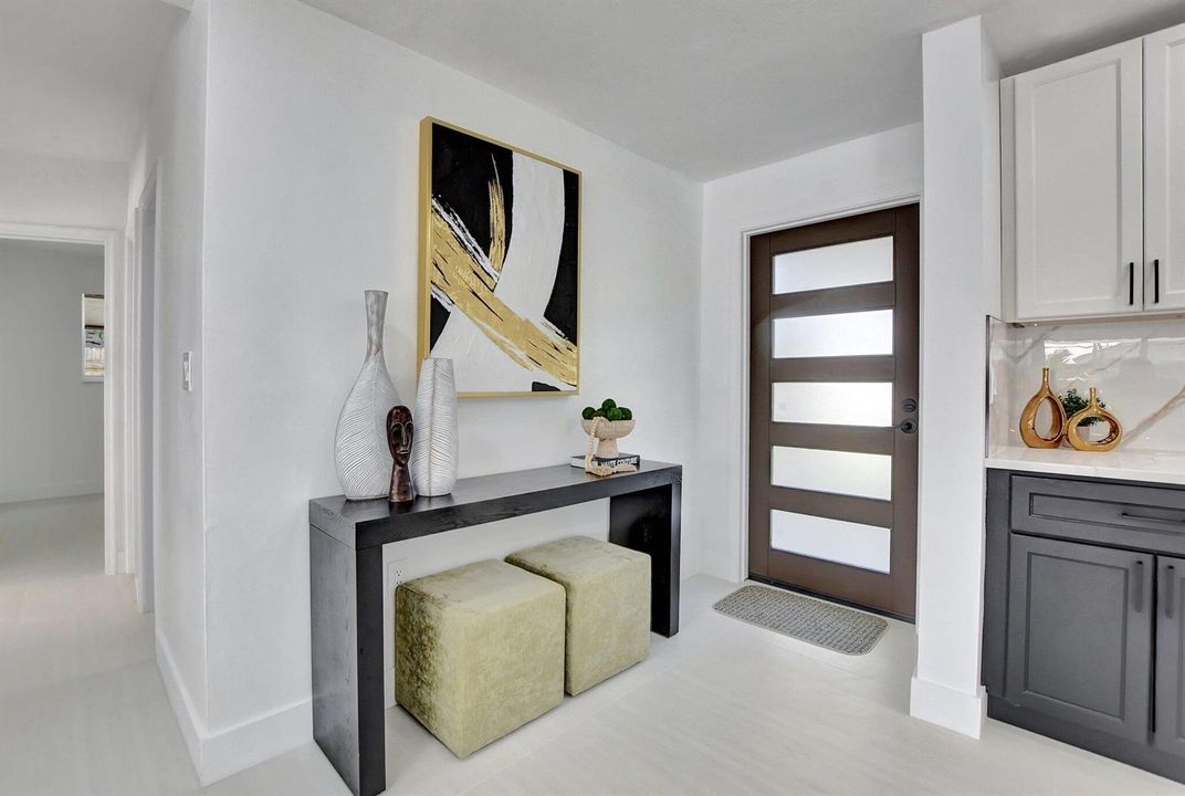 Entry Foyer/New Impact Door