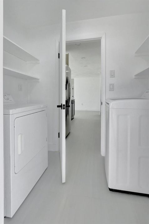 Inside Utility Room