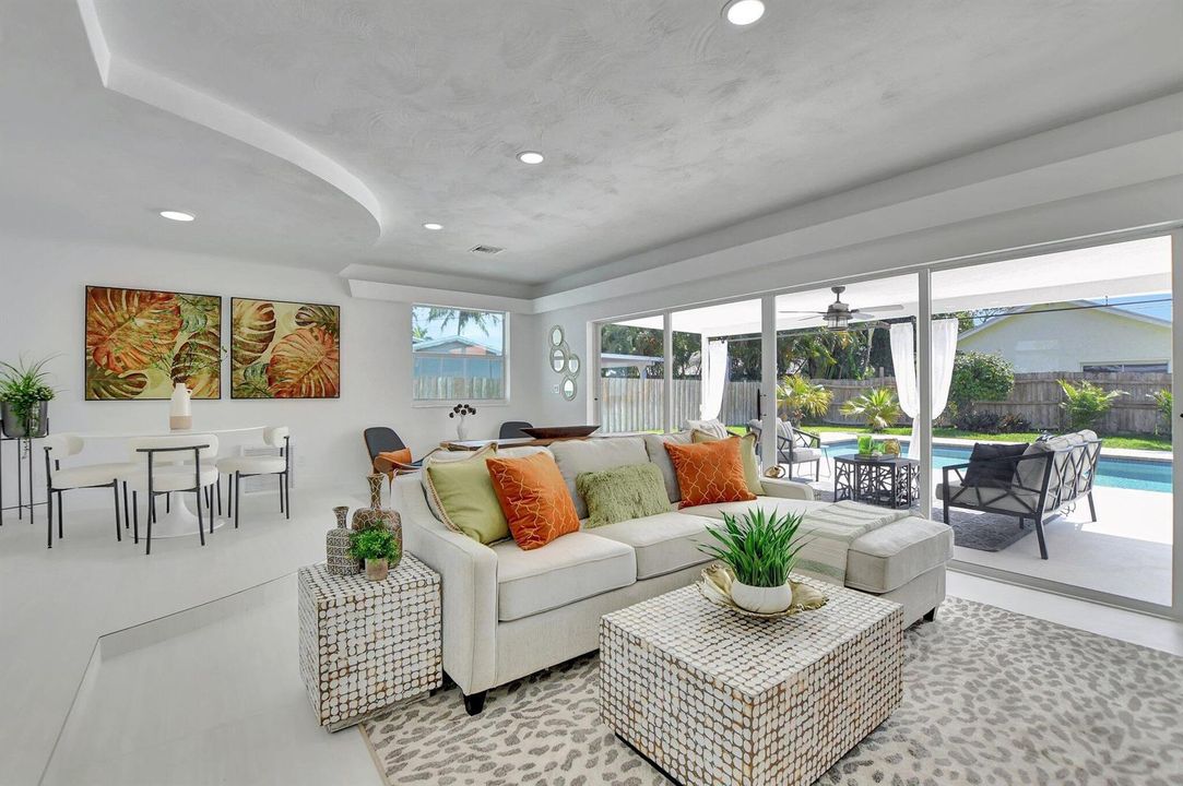 Large Living Room / Dining Area