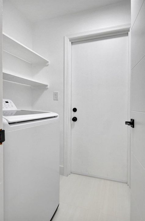Inside Utility Room