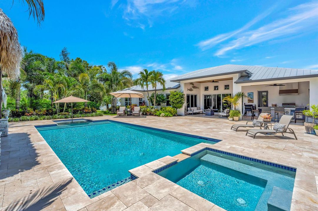 Backyard Entertainment area
