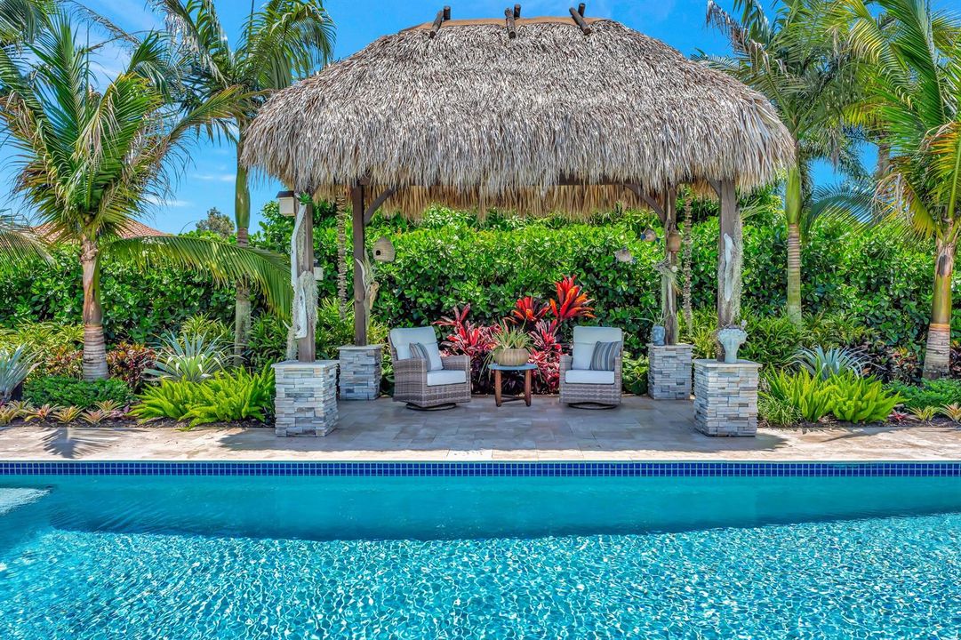 Tiki Hut sitting area