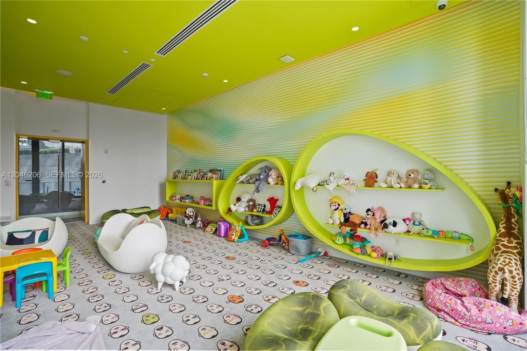 Kids playroom.