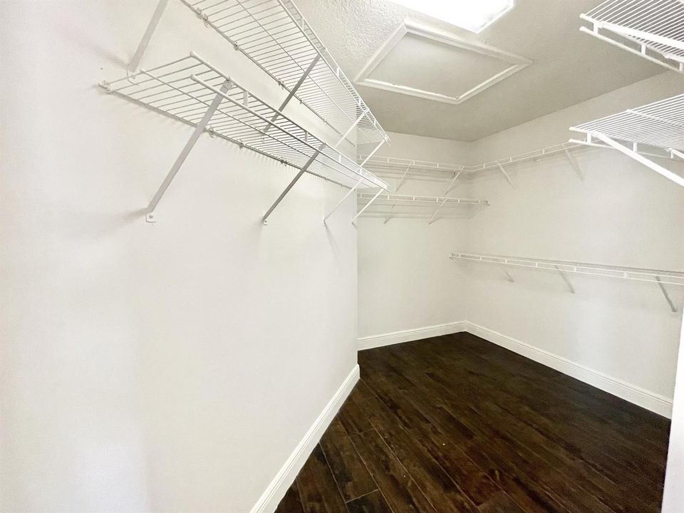 Master Bedroom Walk-in Closet