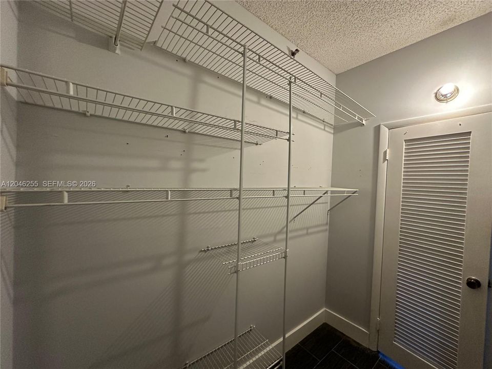 HUGE walk-in closet plus another closet all for the bedroom