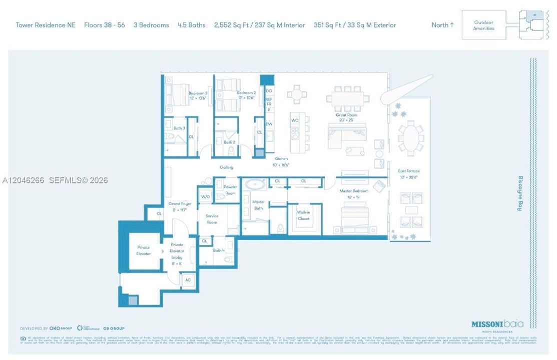 En Renta: $23,500 (4 camas, 4 baños, 2586 Pies cuadrados)