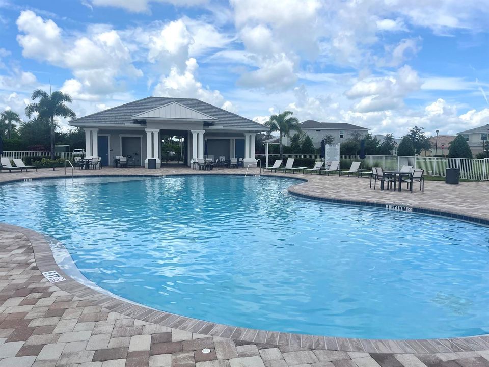 Resort style pool