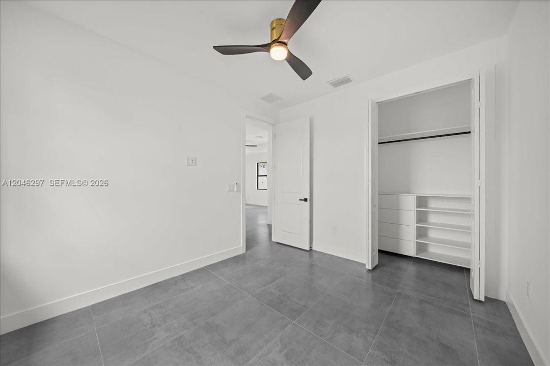 Thoughtfully designed closet system