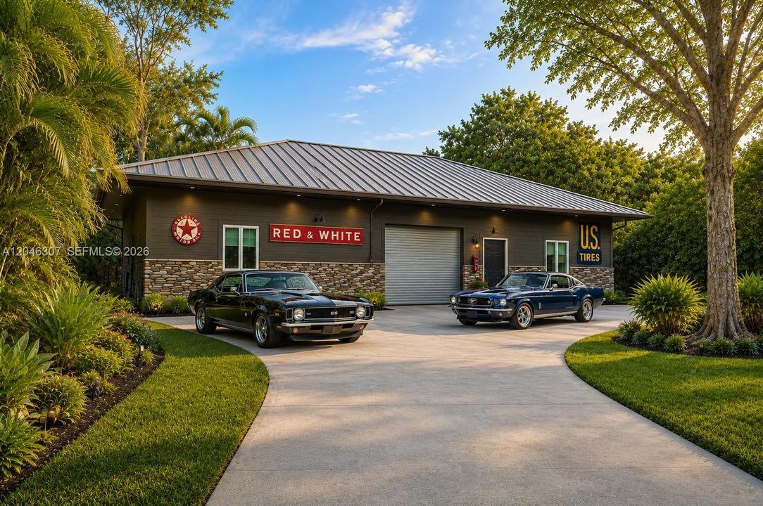 exterior Workshop or Garage