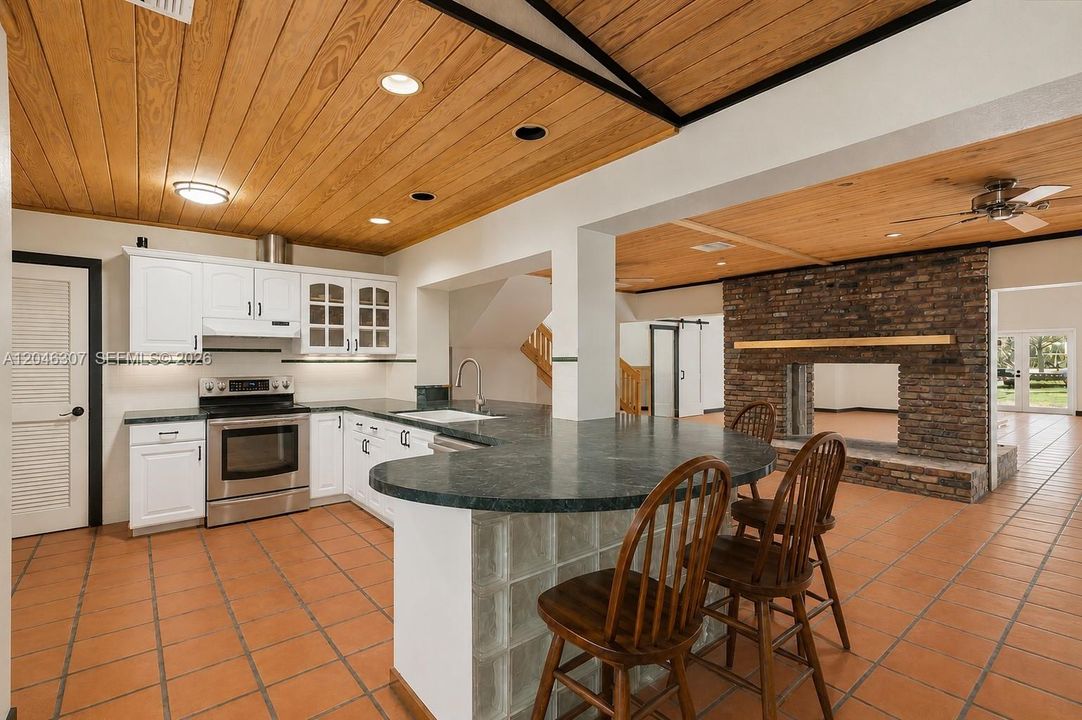 Kitchen view 1