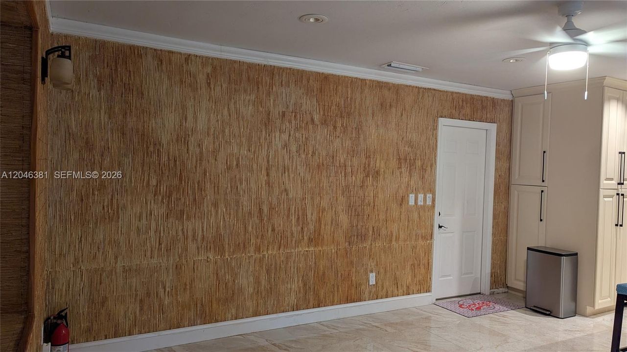 Family room/Kitchen broom closet