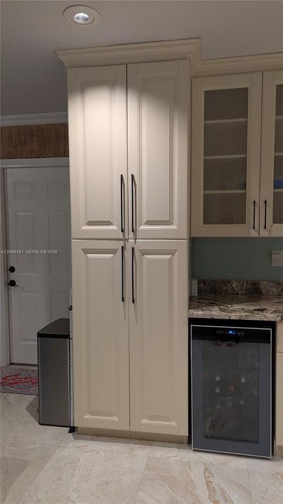 Pantry, wine cooler