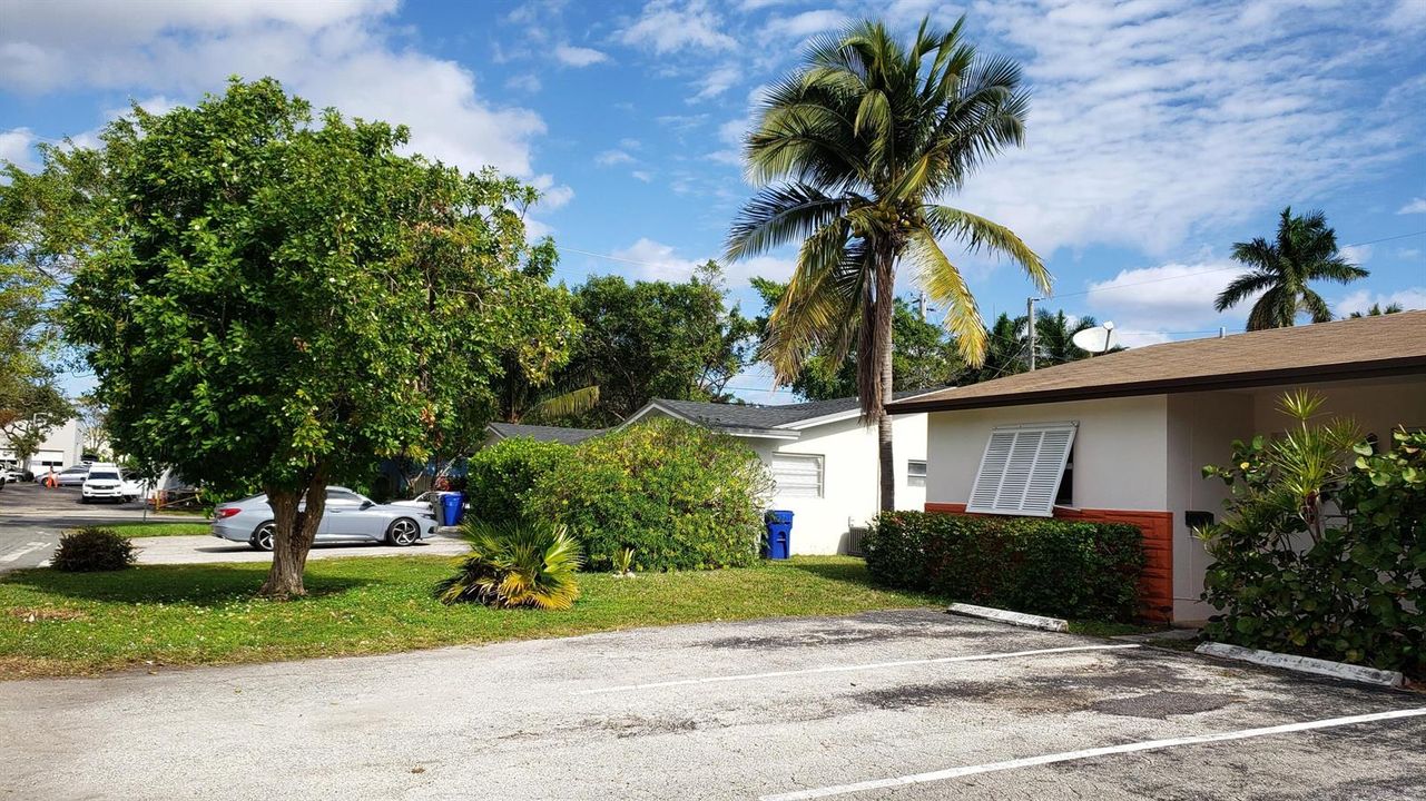 North side of duplex - 3b