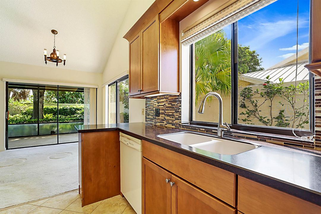 Updated Kitchen Has Window