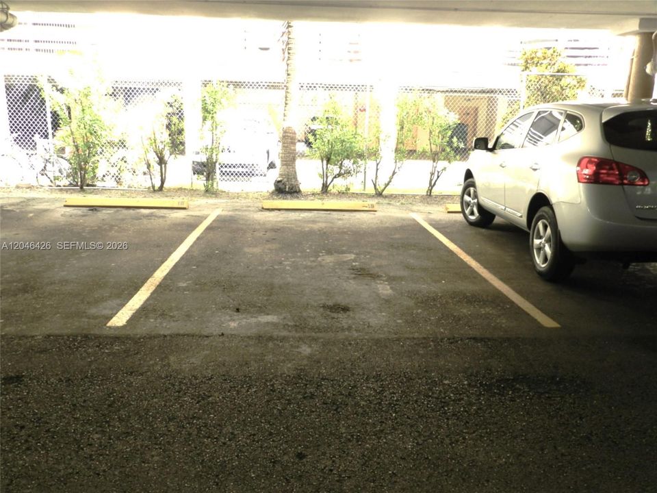 Covered parking