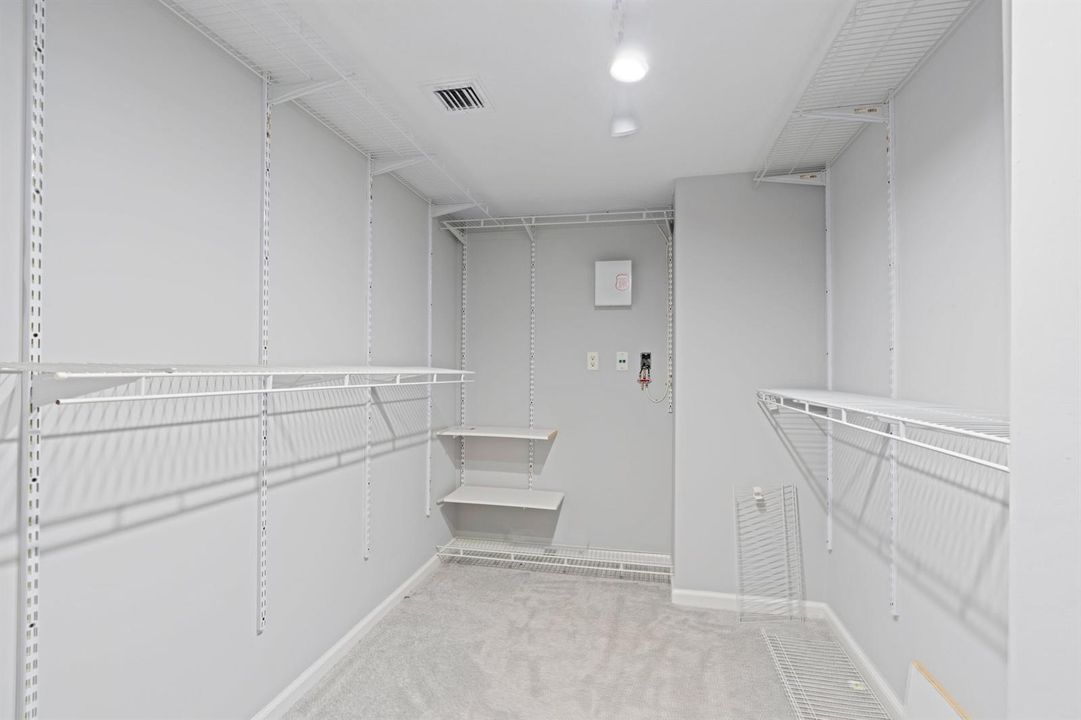 Master Walk-in closet