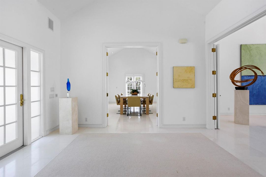 Foyer to Dining Room