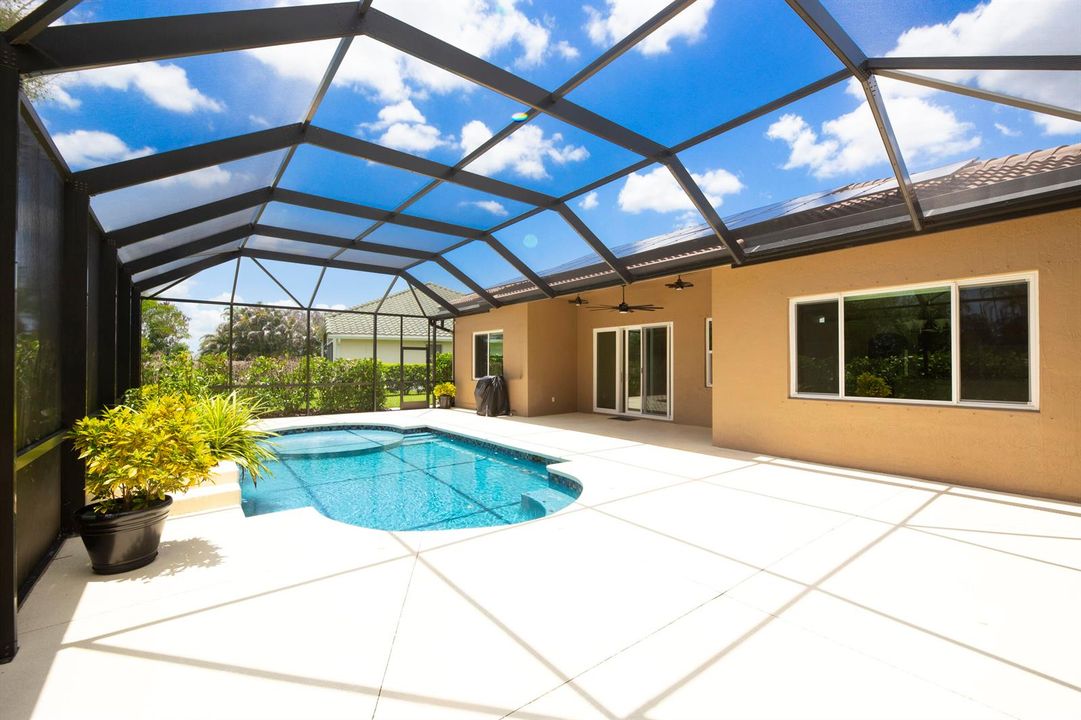 Screened lanai