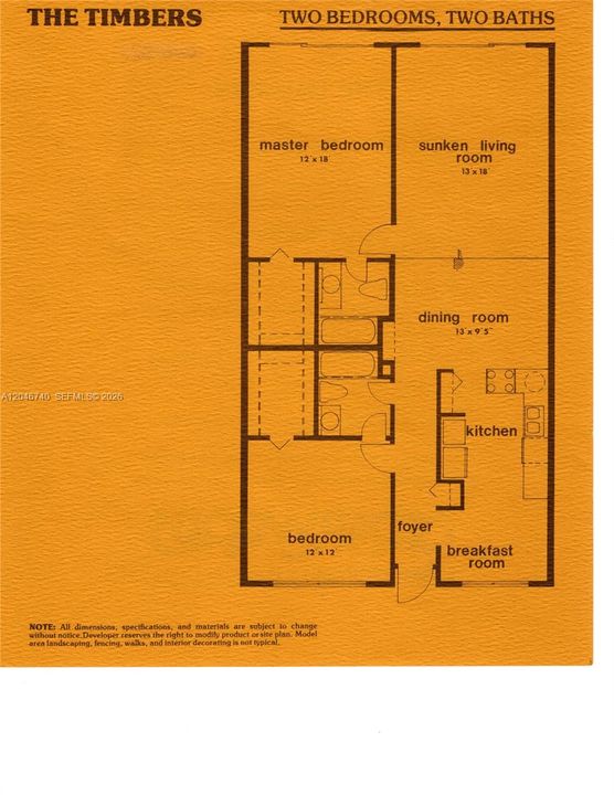На продажу: $459,000 (2 спален, 2 ванн, 1196 Квадратных фут)