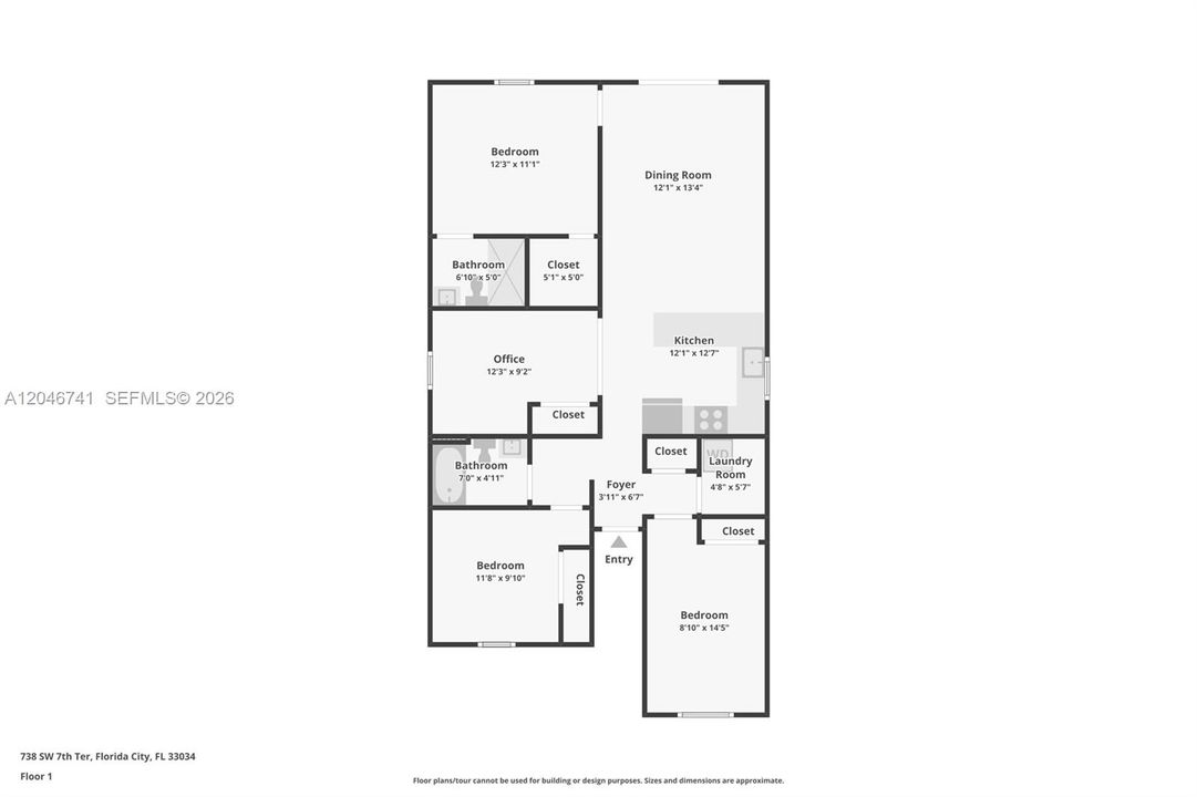 En Venta: $360,000 (4 camas, 2 baños, 1116 Pies cuadrados)