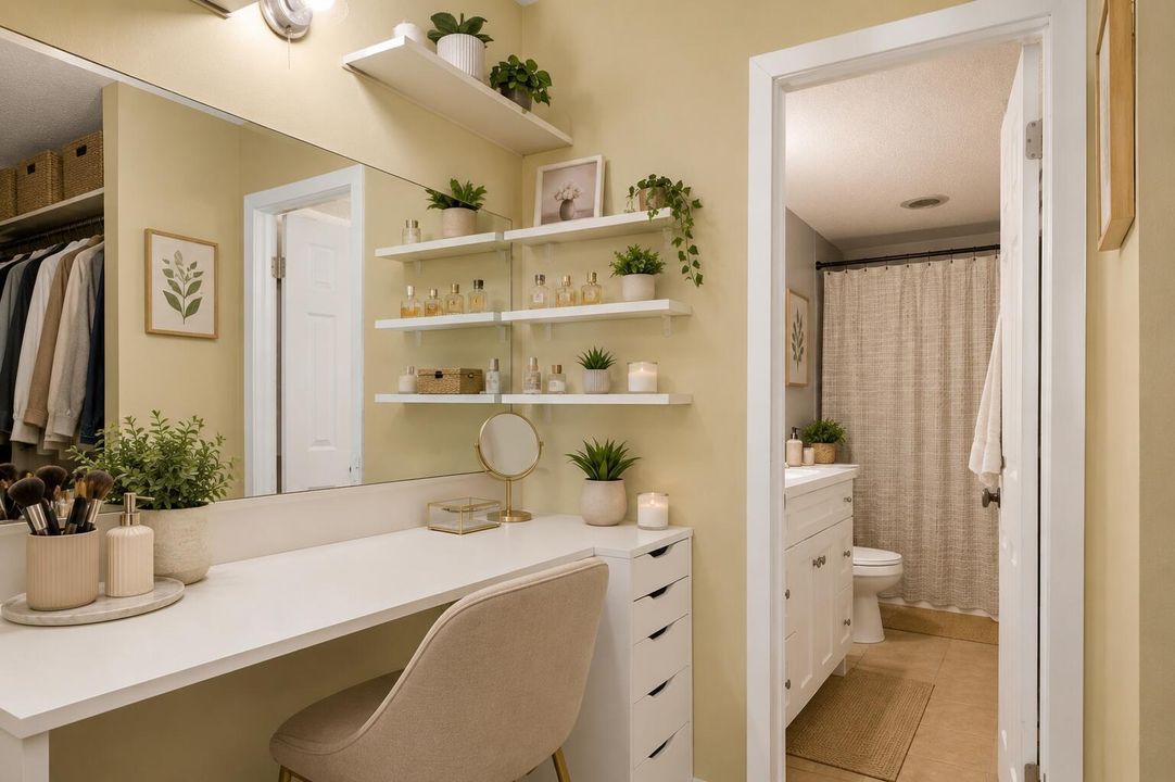 Primary Bath Staged