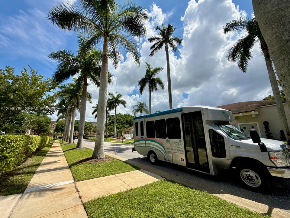 Palm Tran shuttle service