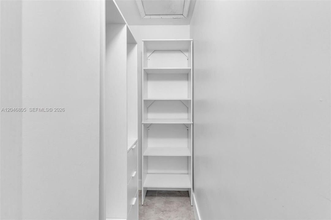 Primary Walk-In Closet