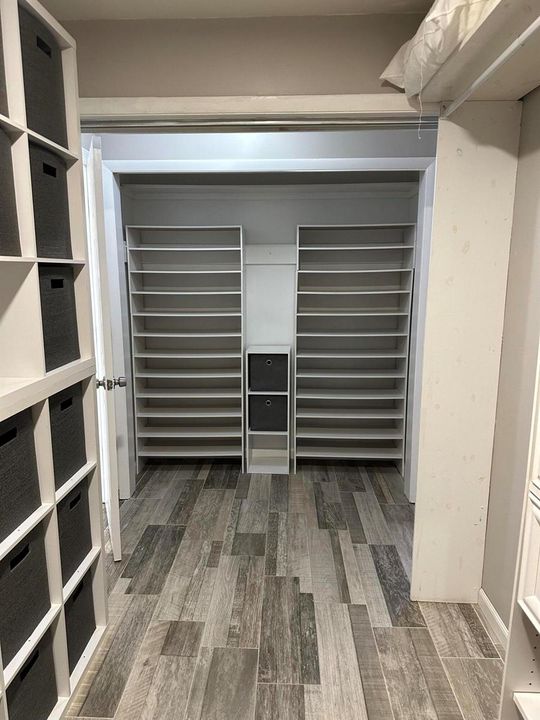 Master closet