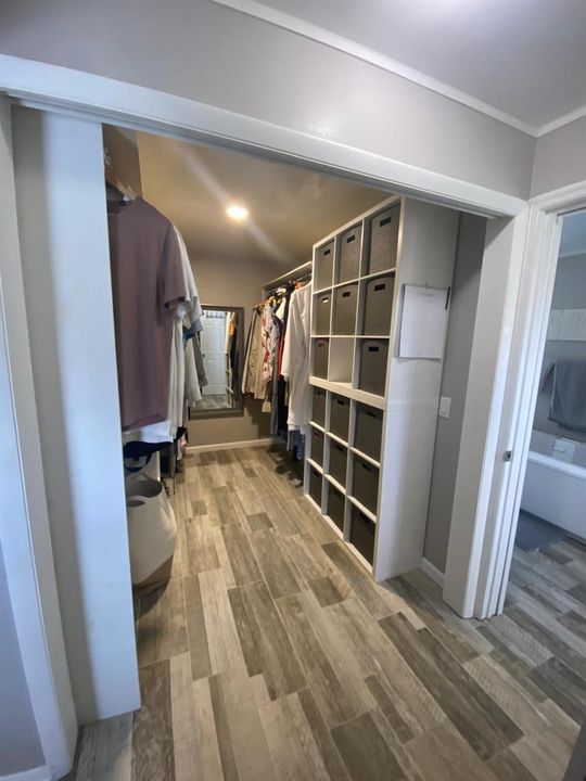 Master closet