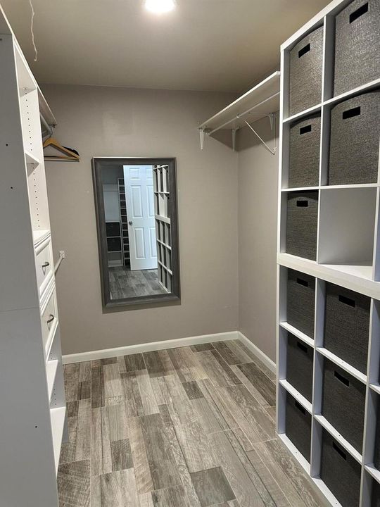 Master closet