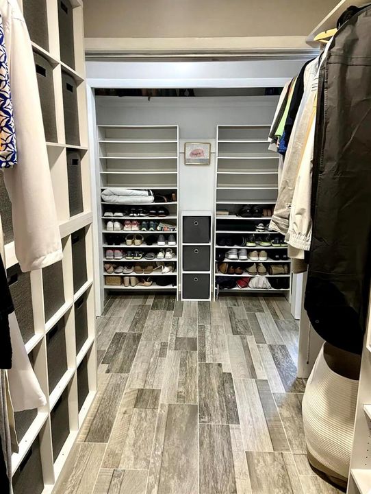 Master closet