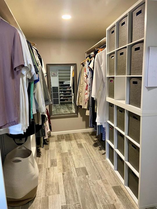 Master closet