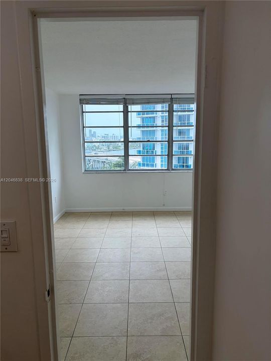 View from Living Room to Master Bedroom