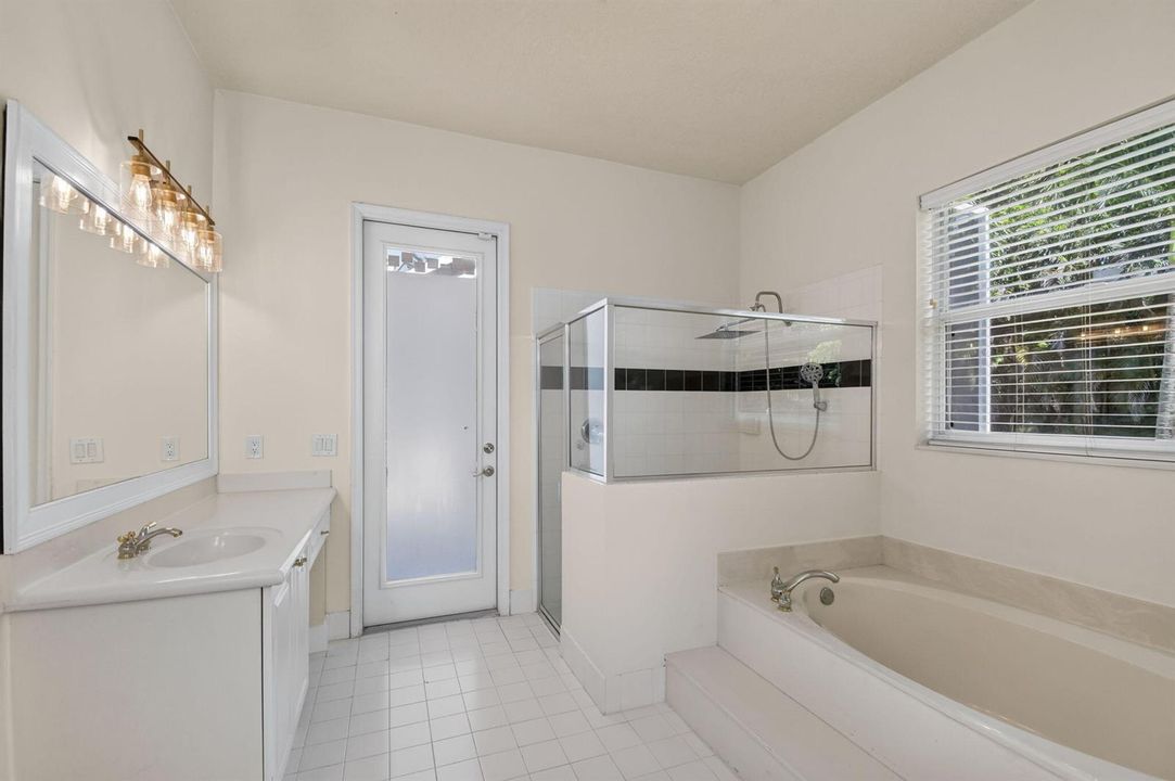 separate roman tub