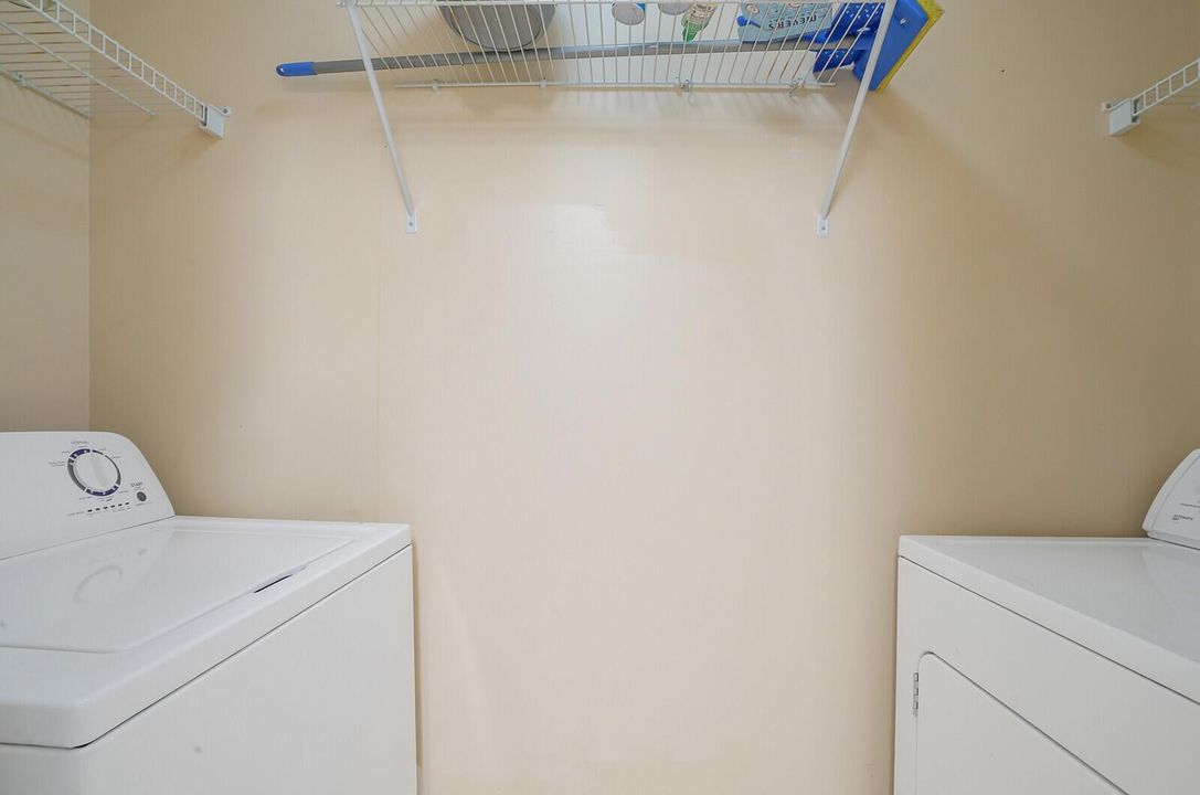 In Unit Laundry