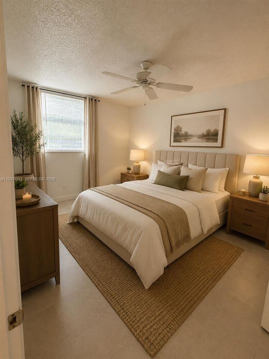 stage second bedroom