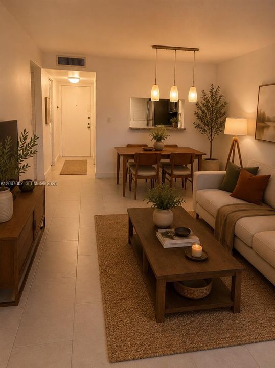 stage living room