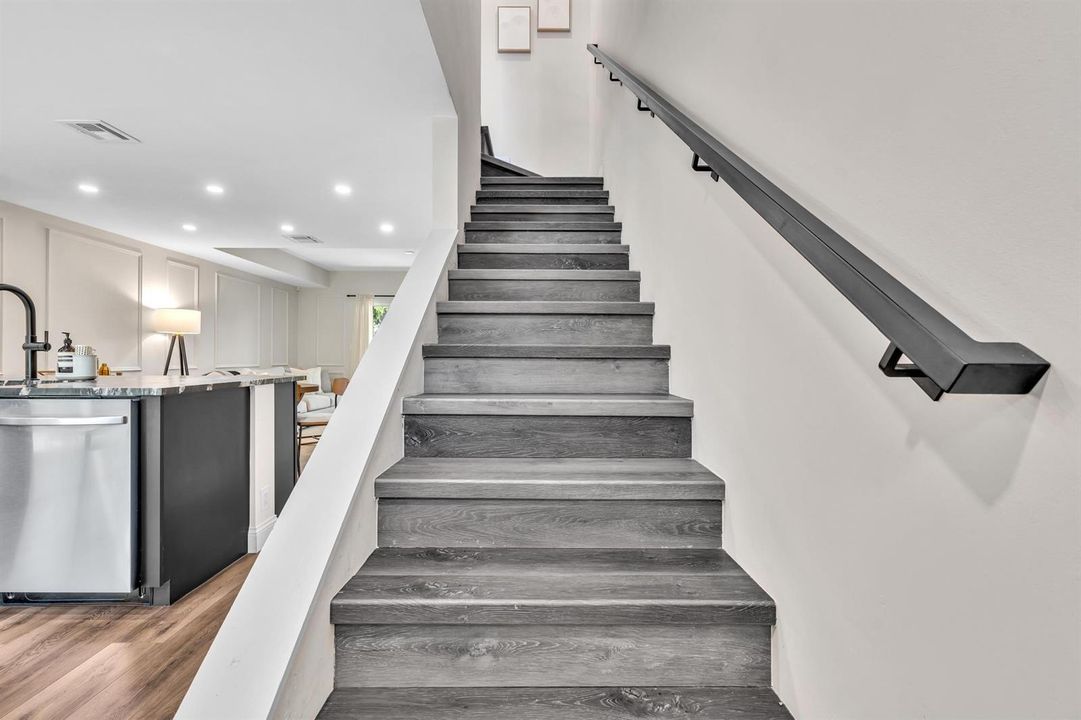 Stairs to 2nd floor