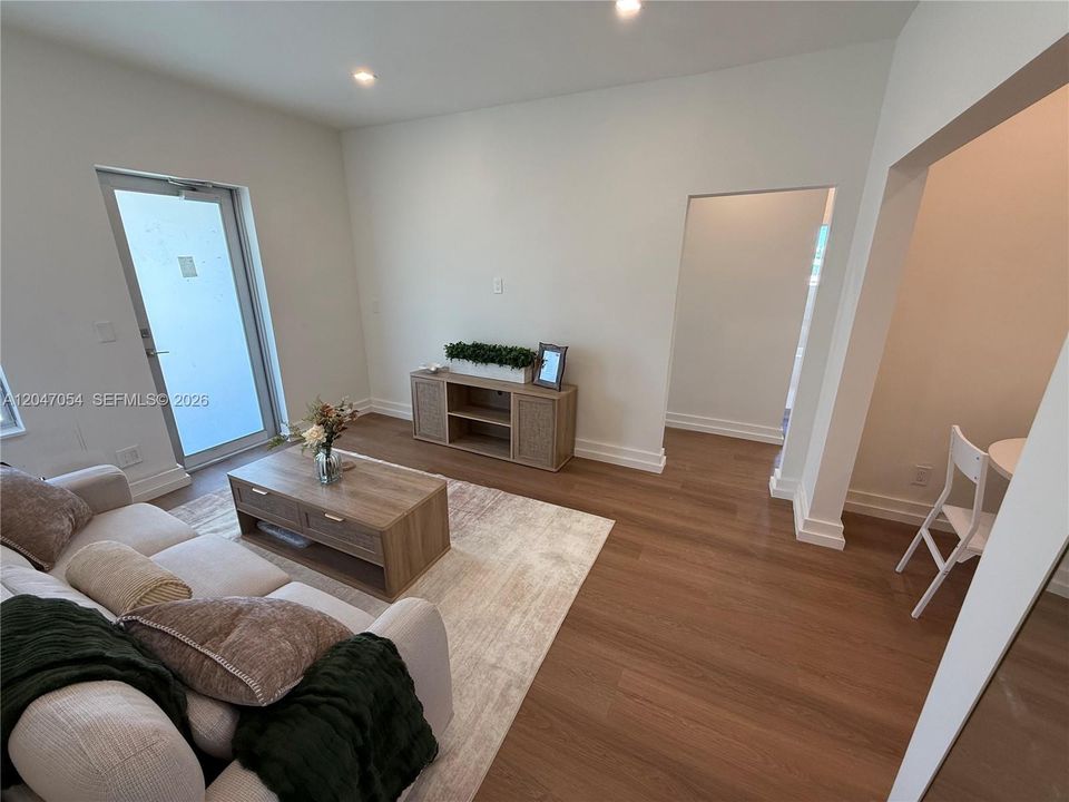 View from 3rd bedroom (prior to TV delivery)