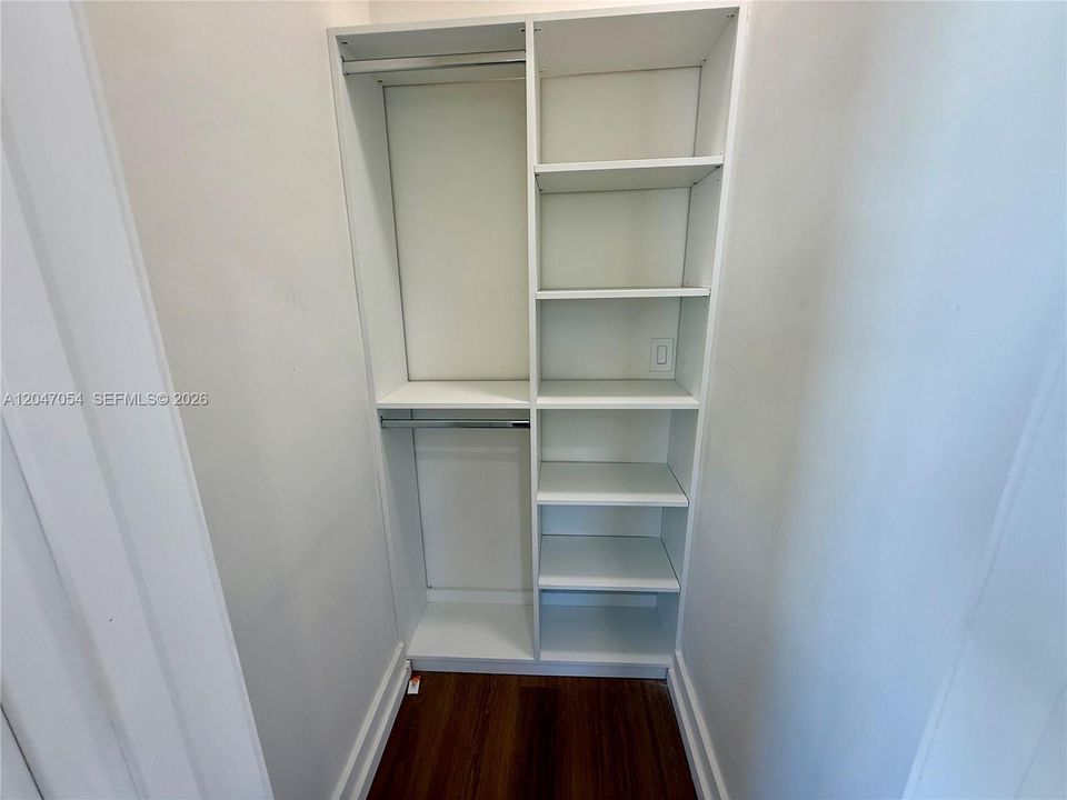 Primary Bedroom Closet - View from entrance